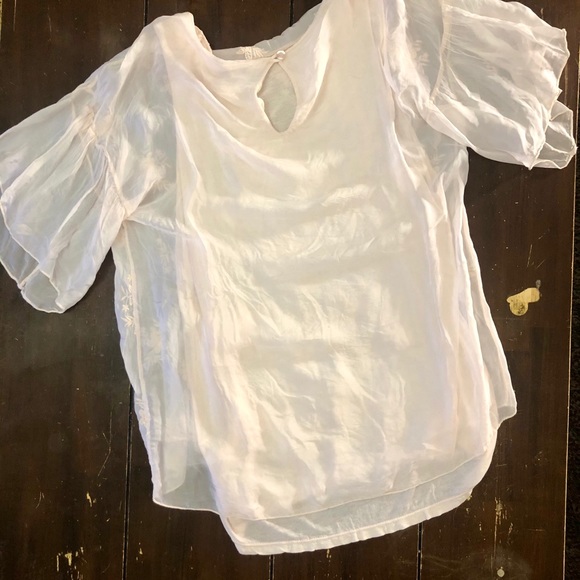 Light pink embroidered blouse | SM - Picture 4 of 4